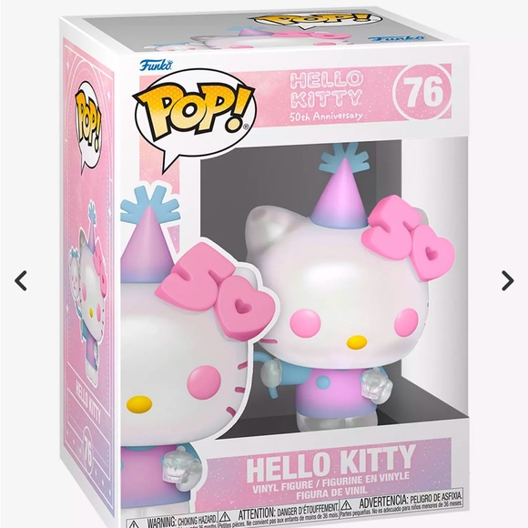 Hello Kitty Accessories - NIB hello kitty 50th balloon #76 funko pop